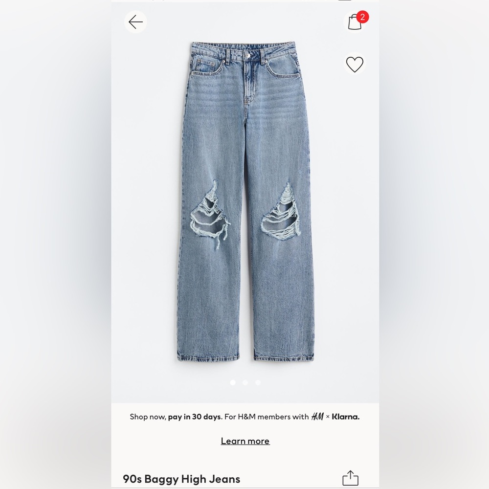 90s baggy jeans size 8